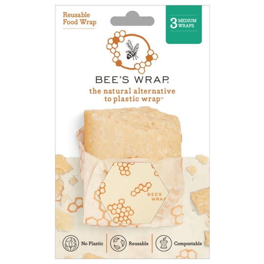 Medium Wrap 3 Pack, Honeycomb Print banner